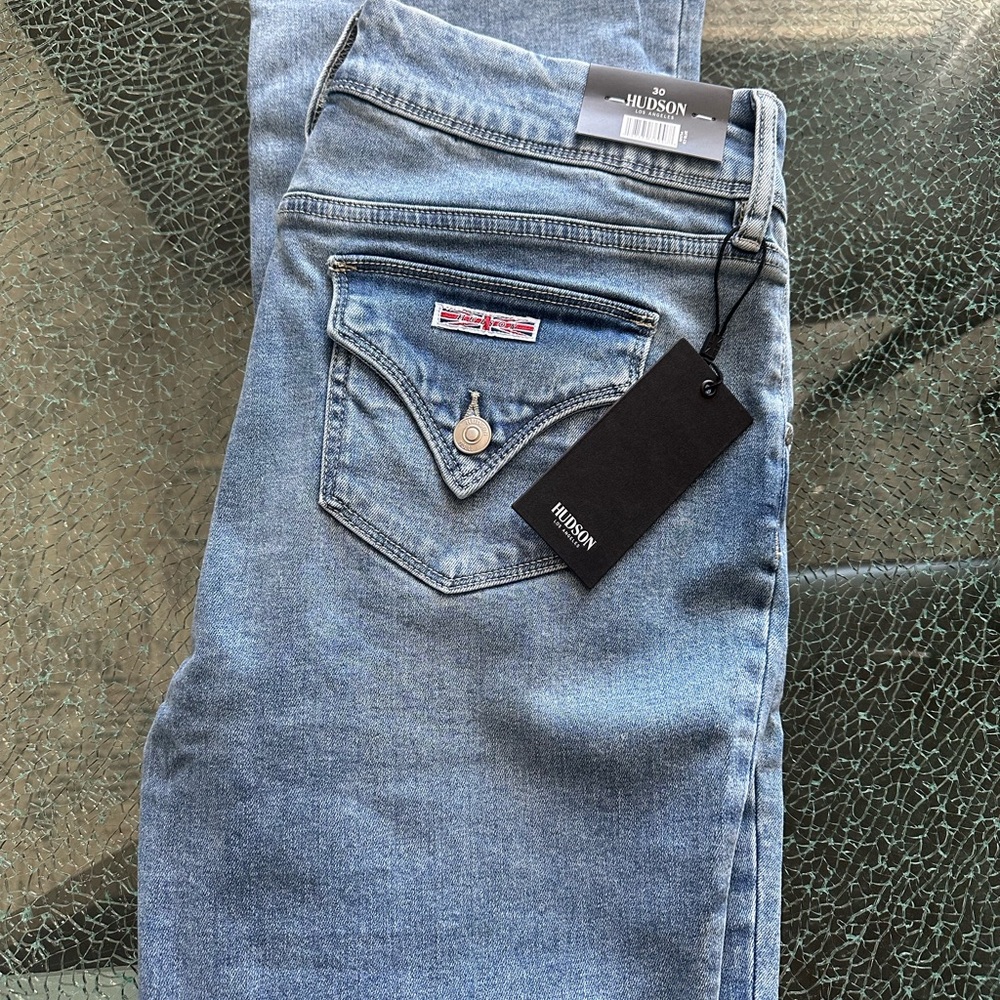 Hudson Jeans Blue Skinny Denim